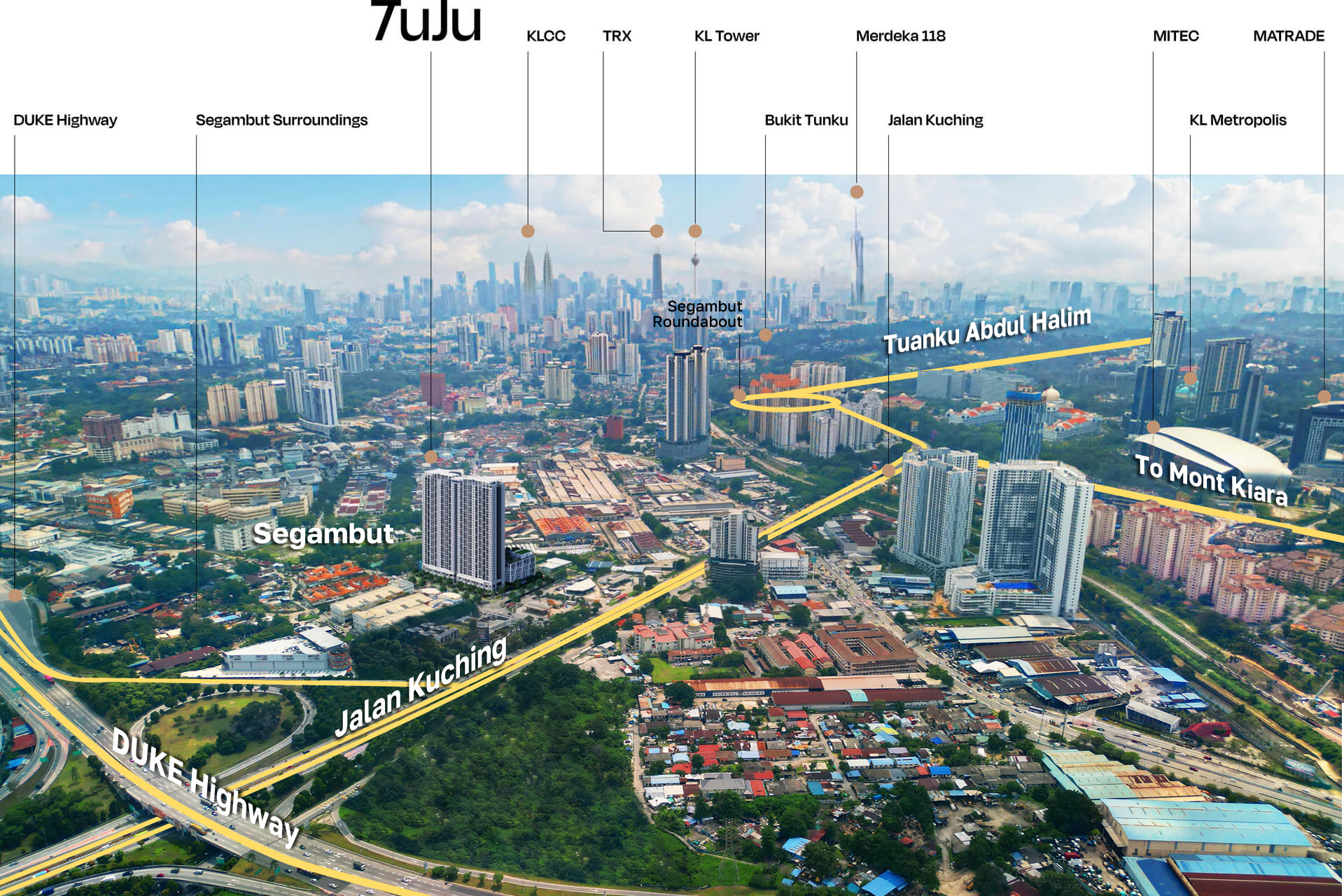 Tuju Location Map